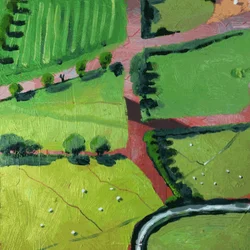 Vue sur Safron Walden ou Thaxted